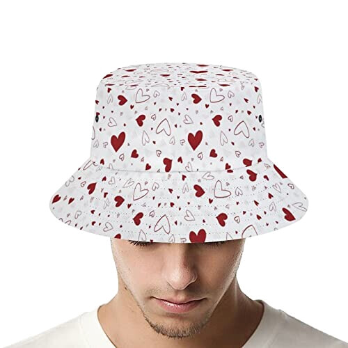 Bob Coeur cœur rouge love taille unique homme/femme variant 3 