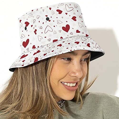 Bob Coeur cœur rouge love taille unique homme/femme variant 4 