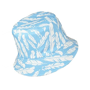 Bob Plume blanc multicolore taille unique homme/femme