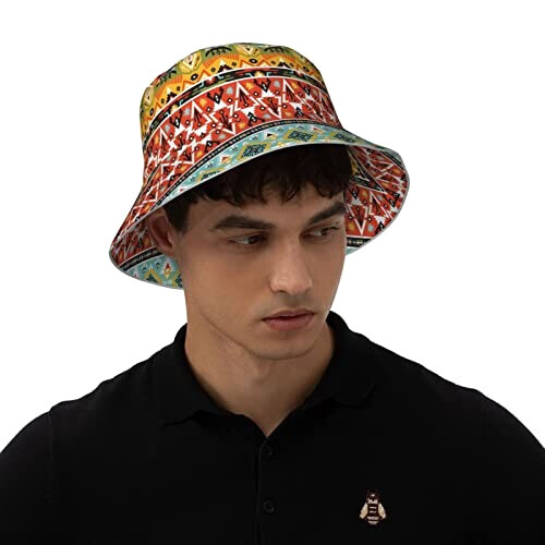 Bob Plume noir taille unique homme/femme variant 5 