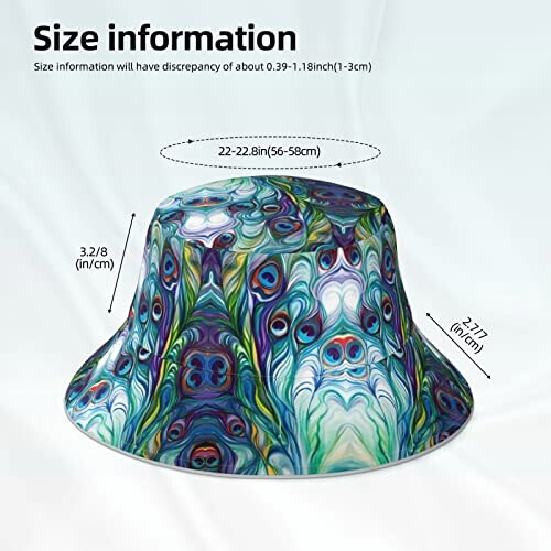 Bob Plume noir taille unique homme/femme variant 4 