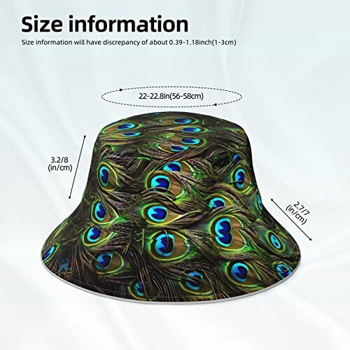 Bob Plume noir taille unique homme/femme variant 4 