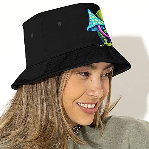 Bob Tête de mort champignon trippy taille unique homme/femme variant 3 