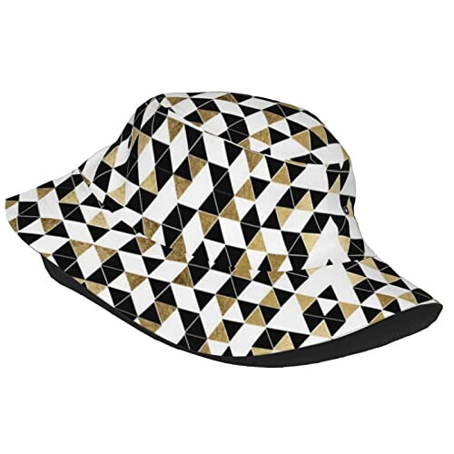 Bob Triangle s modernes noir/blanc/doré taille unique homme/femme variant 0 