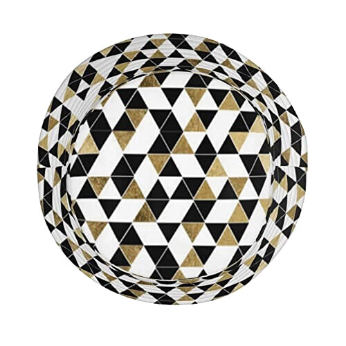 Bob Triangle s modernes noir/blanc/doré taille unique homme/femme variant 2 