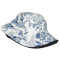Bob Chinois toile e bleu poudré taille unique homme/femme - miniature variant 1