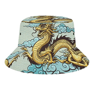 Bob Chinois dragon c taille unique homme/femme