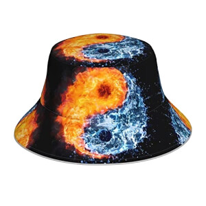 Bob Yin Yang noir taille unique homme/femme