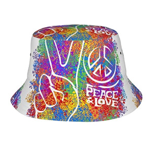 Bob Peace and love comme indiqué sur la photo taille unique homme/femme
