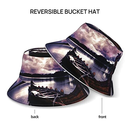 Bob Viking noir taille unique homme/femme variant 3 