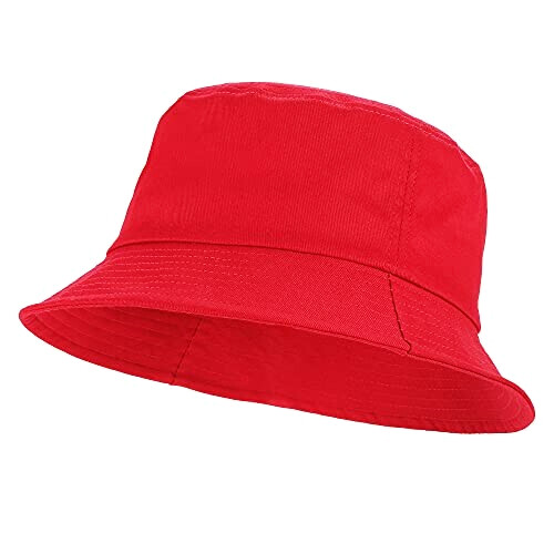 Bob rouge plaine taille unique homme/femme