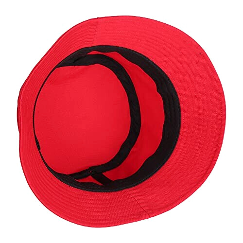 Bob rouge plaine taille unique homme/femme variant 1 