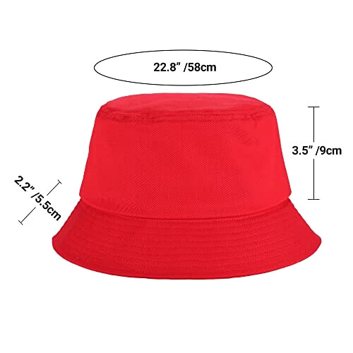 Bob rouge plaine taille unique homme/femme variant 2 