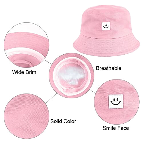 Bob rose taille unique homme/femme variant 1 