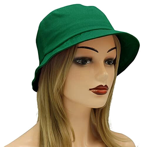 Bob vert plaine taille unique homme/femme variant 3 