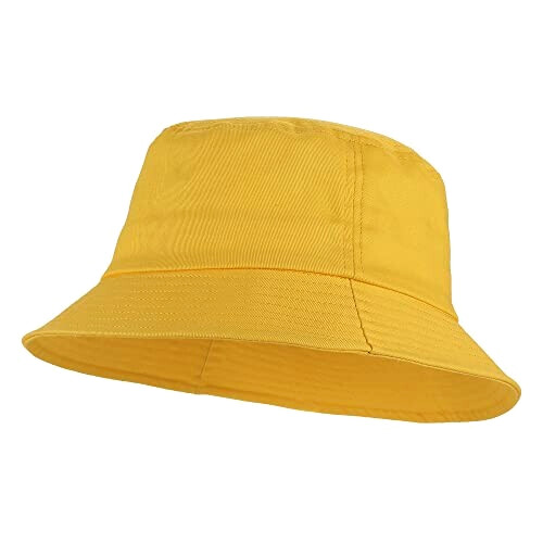 Bob jaune plaine taille unique homme/femme