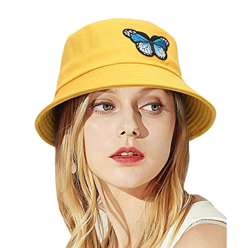 Bob jaune taille unique femme