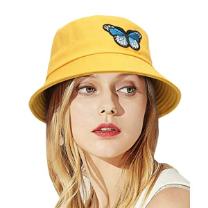 Bob jaune taille unique femme