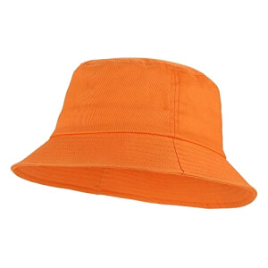 Bob orange plaine taille unique homme/femme