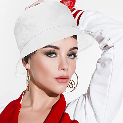 Bob blanc taille unique homme/femme variant 5 
