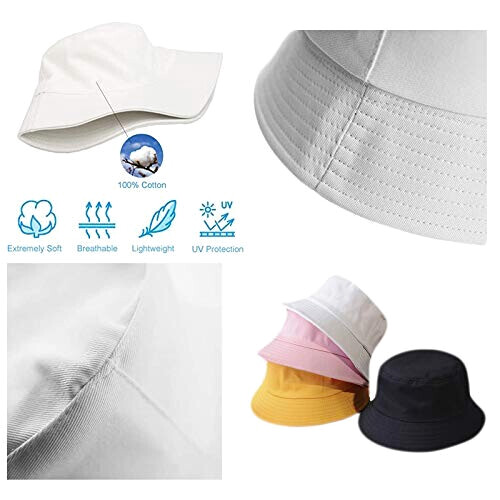 Bob blanc taille unique fille/garçon variant 3 