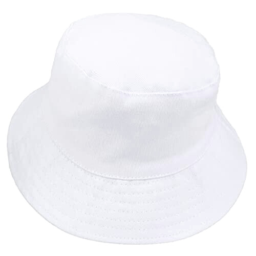 Bob blanc solide- taille unique femme