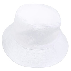 Bob blanc solide- taille unique femme
