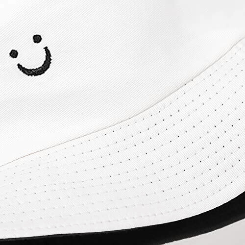 Bob noir smiley blanc taille unique femme variant 2 