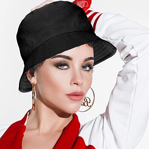 Bob noir taille unique homme/femme variant 5 