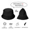 Bob noir taille unique homme/femme - miniature variant 2