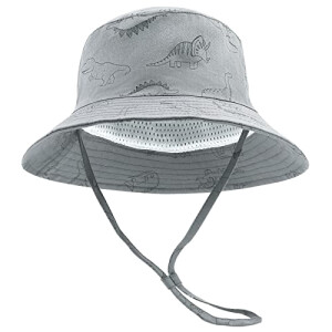 Bob gris dinosaure bébé/fille/garçon