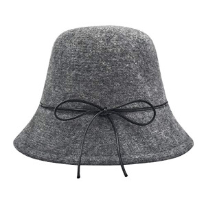 Bob gris arc taille unique femme