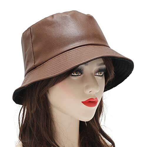 Bob marron taille unique homme/femme variant 1 