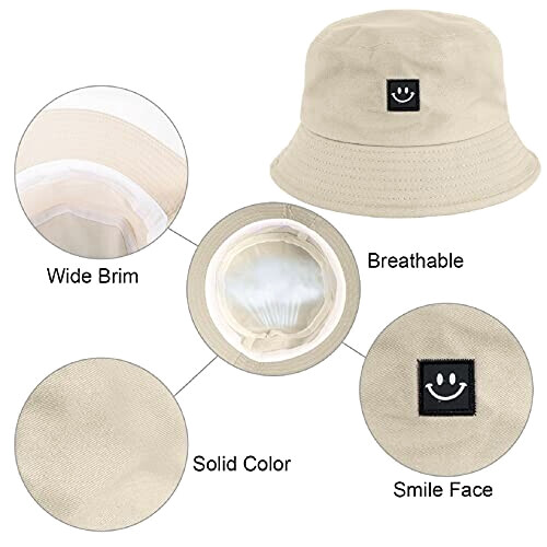 Bob beige taille unique homme/femme variant 1 