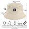Bob beige taille unique homme/femme - miniature variant 1