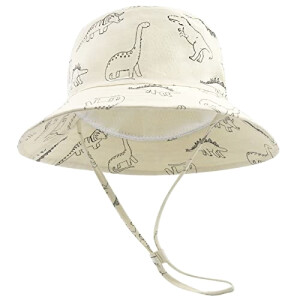 Bob beige dinosaure bébé/fille/garçon