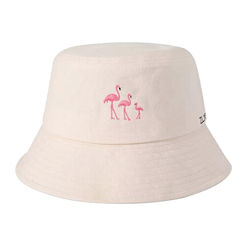 Bob beige flamant taille unique homme/femme